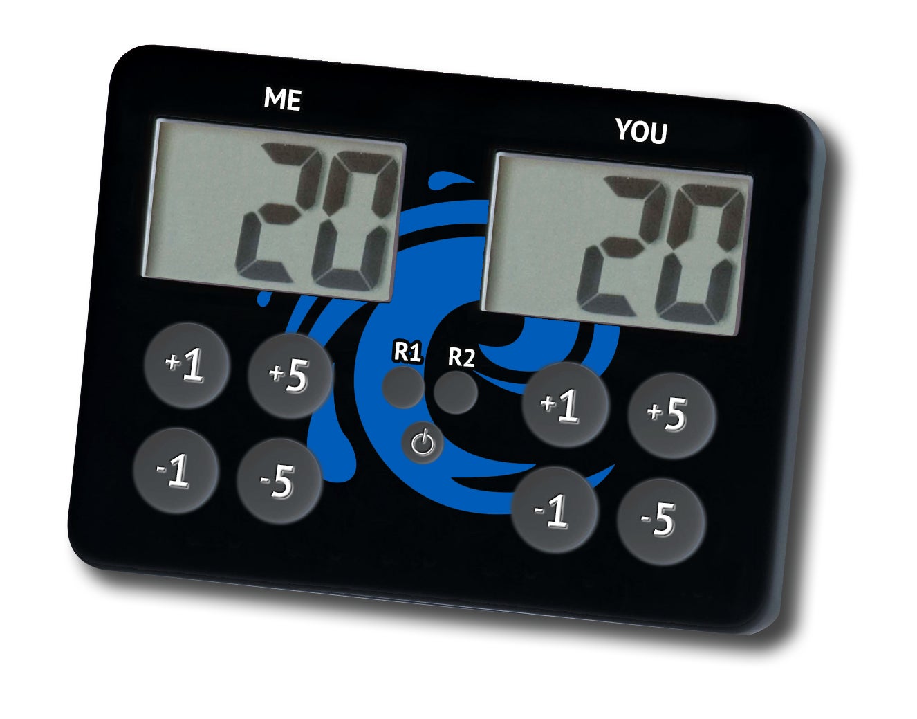 LifeCalc Iconic Water Dice Drop Games